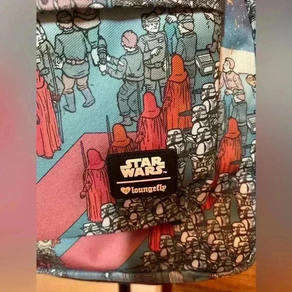 Loungefly Funko 2018 ECCC Exclusive Comic Con Star Wars new with tags nice gift - Picture 4 of 6